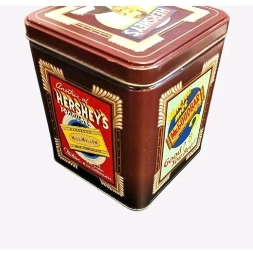 Vintage Hershey's Millennium Series Canister #2 Chocolate Products Tin Canister